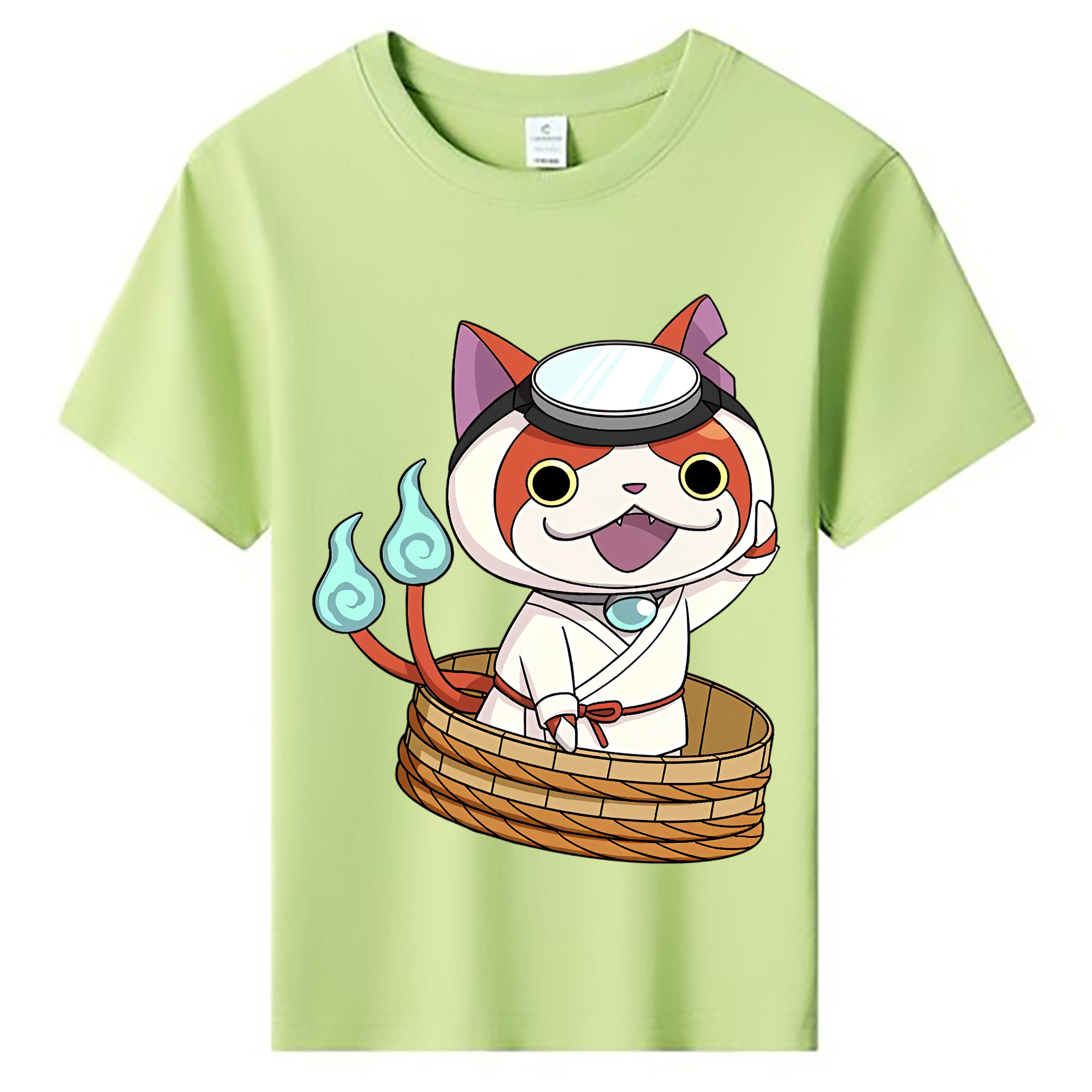 （画像用） 妖怪ウォッチ Yo-kai Watch 綿100％キッズTシャツ（フロントプリント）